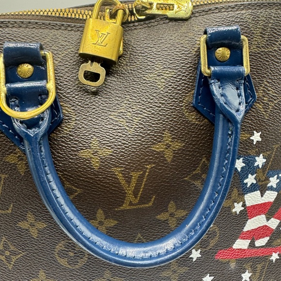 Louis Vuitton Alma PM Authentic Professionally Customized - Picture 5 of 12